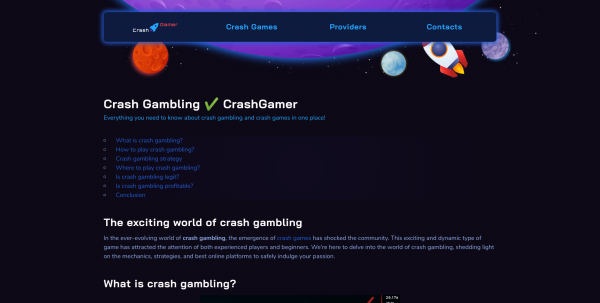 Gambling Crash